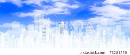 Cityscape panoramic illustration 78281256