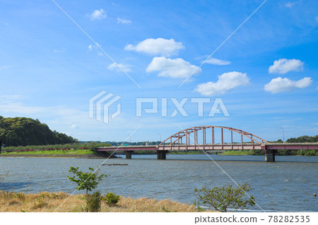 [Ichihara City, Chiba Prefecture] Lake Takataki and scenery 78282535