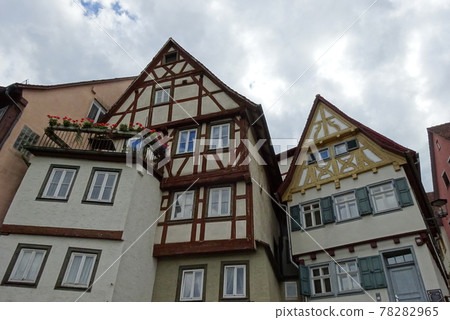 Old European streets (Schwäbisch Hall, Germany) 78282965