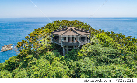 船場斷崖索道遺跡【船場展望台】無人機航拍 78283221