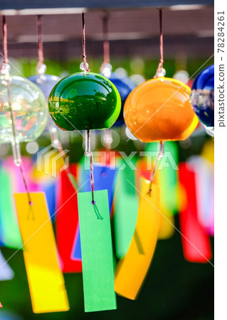 A summer tradition, wind chimes A summer tradition, wind chimes 78284261