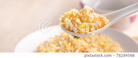 Sakura shrimp shrimp fried rice Taiwanese food gourmet Shrimp egg fried rice エビチャーハン 78284566