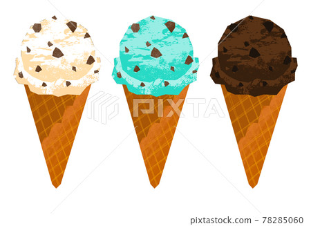 剪紙冰淇淋 78285060