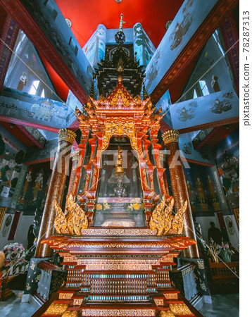 Wat Pa Dara Phirom Phra Aram Luang in Mae Rim, Chiang Mai province, Thailand Wat Pa Dara Phirom Phra Aram Luang in Mae Rim, Chiang Mai province, Thailand 78287313