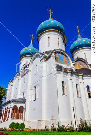 Assumption Cathedral of Trinity Lavra of St. Sergius in Sergiev Posad, Russia Assumption Cathedral of Trinity Lavra of St. Sergius in Sergiev Posad, Russia 78287679