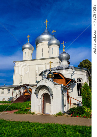 Nikitsky Monastery in Pereslavl-Zalessky, Russia. Golden ring of Russia Nikitsky Monastery in Pereslavl-Zalessky, Russia. Golden ring of Russia 78287688