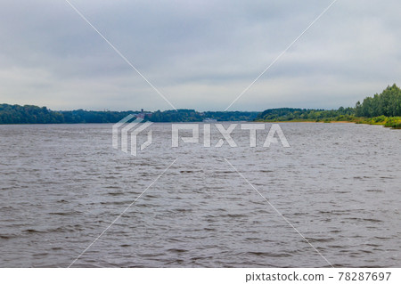 View of the Volga river in Yaroslavl, Russia View of the Volga river in Yaroslavl, Russia 78287697