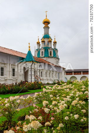 Church of the Savior Miraculous with hospital wards in Vvedensky Tolga convent in Yaroslavl, Russia Church of the Savior Miraculous with hospital wards in Vvedensky Tolga convent in Yaroslavl, Russia 78287700