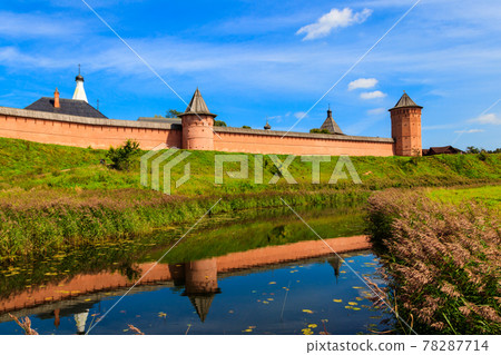 Monastery of Saint Euthymius wall in Suzdal, Russia 78287714
