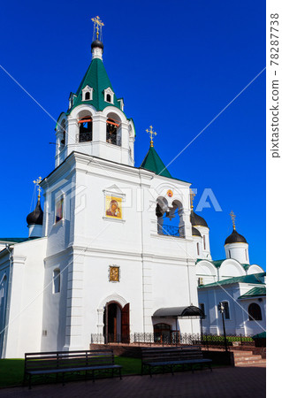 Pokrovsky temple of Transfiguration monastery in Murom, Russia 78287738