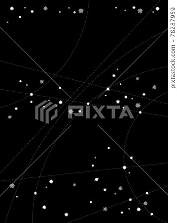 The Night Starry Sky -- (black blank background). The Night Starry Sky -- (black blank background). 78287959