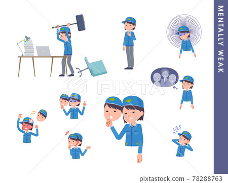 A set of mentally weak deliveryman women A set of mentally weak deliveryman women 78288763