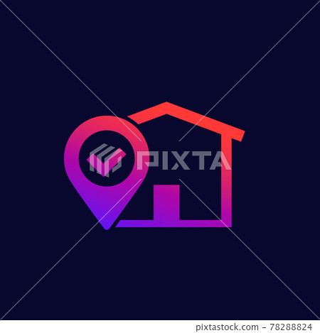 warehouse, storage and distribution icon warehouse, storage and distribution icon 78288824