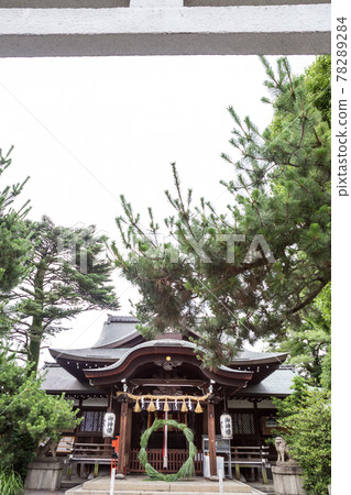 京都熊野神社，正殿前 78289284
