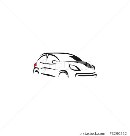Car icon logo design concept illustration Car icon logo design concept illustration 78290212