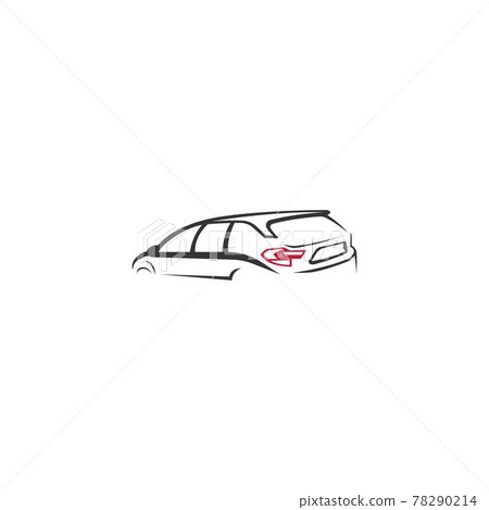 Car icon logo design concept illustration Car icon logo design concept illustration 78290214