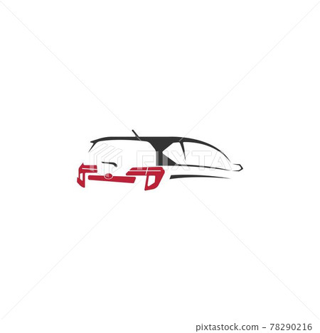 Car icon logo design concept illustration Car icon logo design concept illustration 78290216