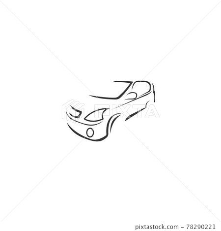 Car icon logo design concept illustration Car icon logo design concept illustration 78290221