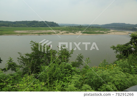 漣川郡、虎羅古城、人參田、花路、稻田、樹木 漣川郡、虎羅古城、人參田、花路、稻田、樹木 78291266