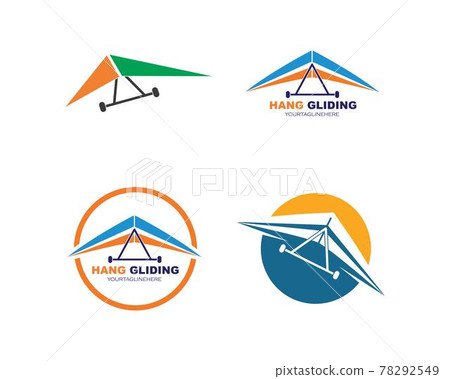 hang gliding icon vector illustration design 78292549