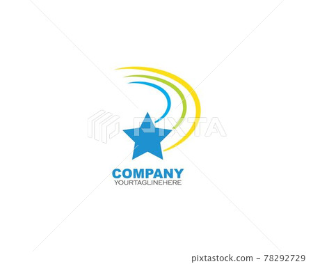 star logo icon vector illustration 78292729