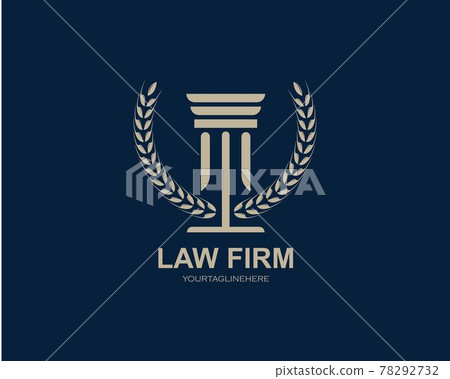 lawyer logo vector icon 78292732