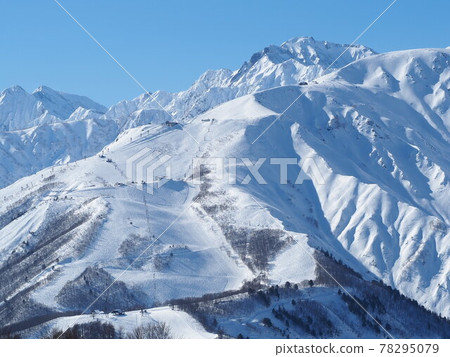 Happo-One Ski Resort and the Northern Alps Distant View 78295079