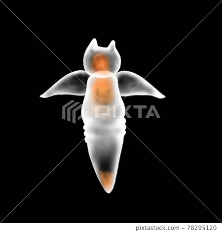 Illustration of a lionidae swimming Illustration of a lionidae swimming 78295120