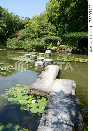 Heian Jingu Shinsen-en Garden Wolong Bridge Kyoto City 78295905