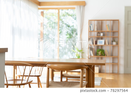 Living room, shooting, detached house, unmanned 78297564