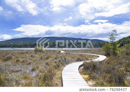 New Zealand Kepler Track Spirit Lake View In Platform New Zealand Kepler Track Spirit Lake View In Platform 78298437