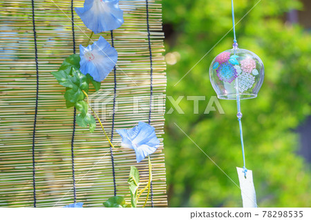 花園風鈴瞎牽牛花 花園風鈴瞎牽牛花 78298535