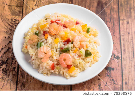 Shrimp pilaf 78298576