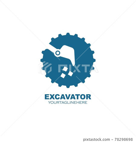 excavator icon logo vector design excavator icon logo vector design 78298698