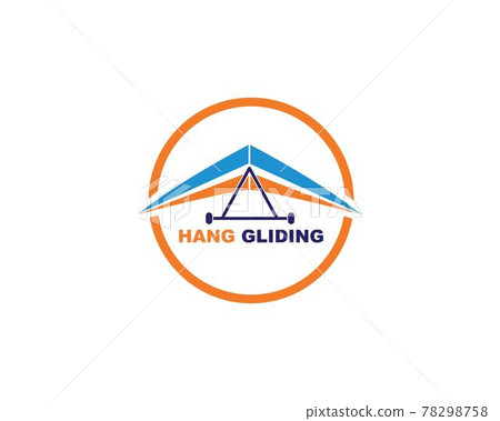 hang gliding icon vector illustration design 78298758