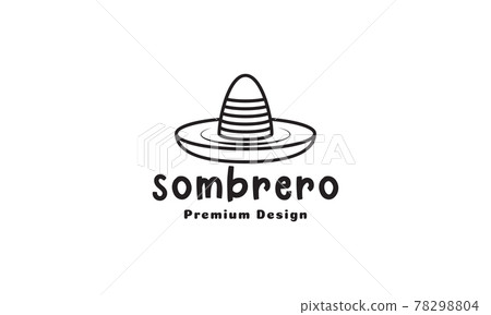 mexico hat sumbrero lines logo symbol vector icon illustration graphic design mexico hat sumbrero lines logo symbol vector icon illustration graphic design 78298804