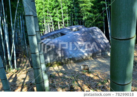 Masuda Iwafune, a megalithic historic site located in Shirakashi-cho, Kashihara City, Nara Prefecture 78299018