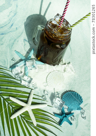 Summer concept images and drinks Summer concept images and drinks 78301265