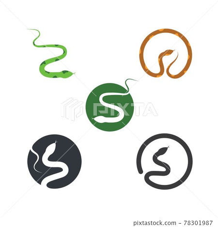 snake vector illustration icon snake vector illustration icon 78301987