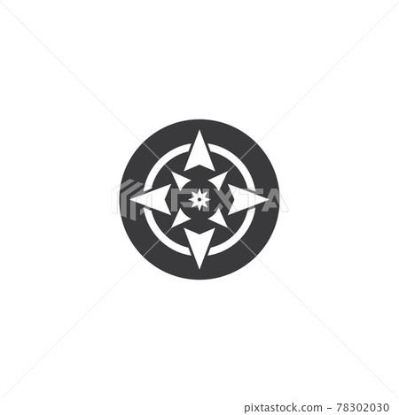 compass logo vector tempate ilustration 78302030
