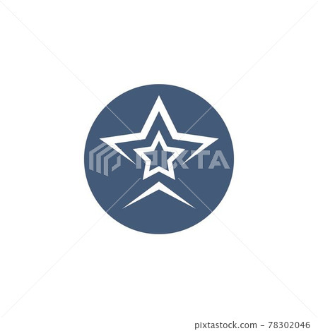 star logo icon vector illustration 78302046