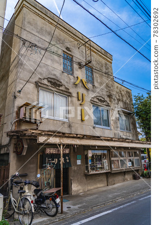 秩父、埼玉市的街景 秩父神社 表參道盤場通周圍的風景 78302692