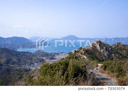 Washigatozan mountain trail (Omishima, Imabari City, Ehime Prefecture) Washigatozan mountain trail (Omishima, Imabari City, Ehime Prefecture) 78303074