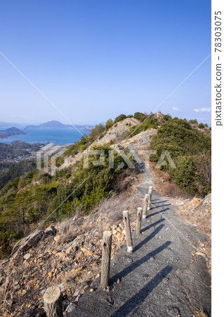 Washigatozan mountain trail (Omishima, Imabari City, Ehime Prefecture) 78303075
