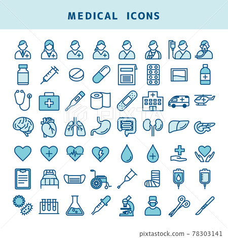 Medical icon set Medical icon set 78303141
