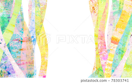 Background material acrylic paint colorful Background material acrylic paint colorful 78303741