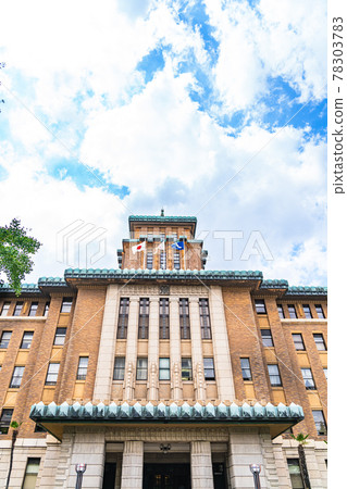 Cityscape of Yokohama Kanagawa City Hall Main Building (King Tower) 78303783