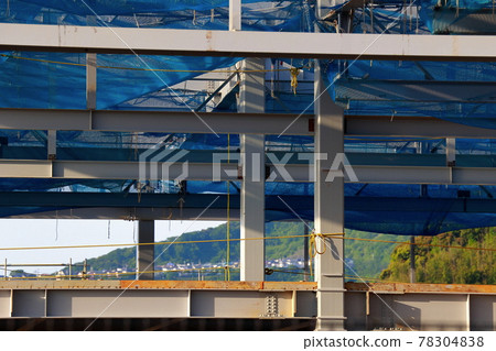 Construction site lifeline Construction site lifeline 78304838