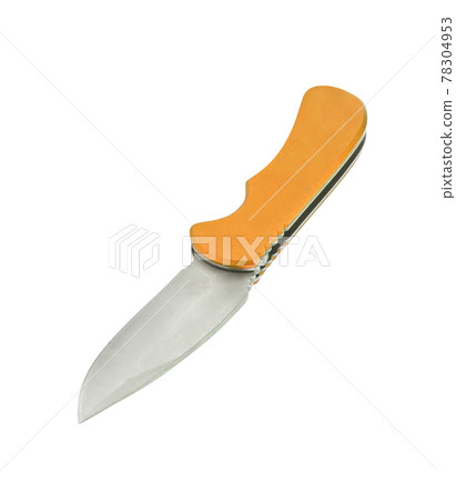 a jack knife isolated on white 78304953