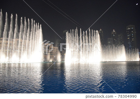 噴泉表演迪拜噴泉 78304990